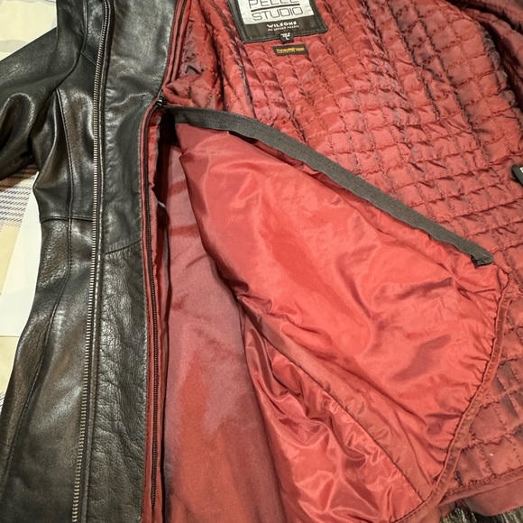 Women’s Vitage Leather Jacket - Pelle Studio Size Large - Picture 5 of 7